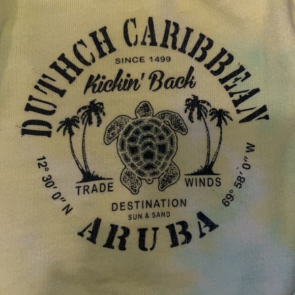 Small children tie die shorts, great for sports, summer walks, and very soft! - Picture 2 of 4